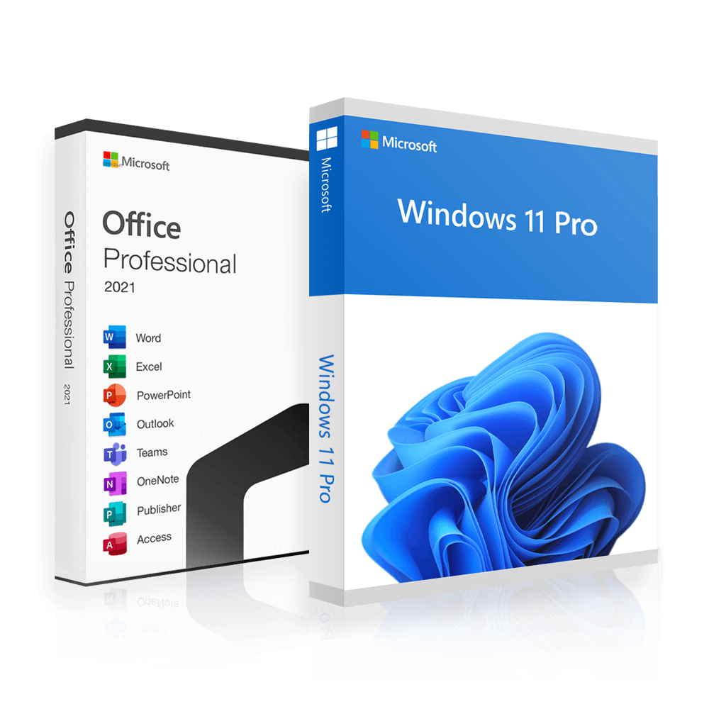 Office 2021 Professional + Windows 11 Professional | Combo | 2 für 1